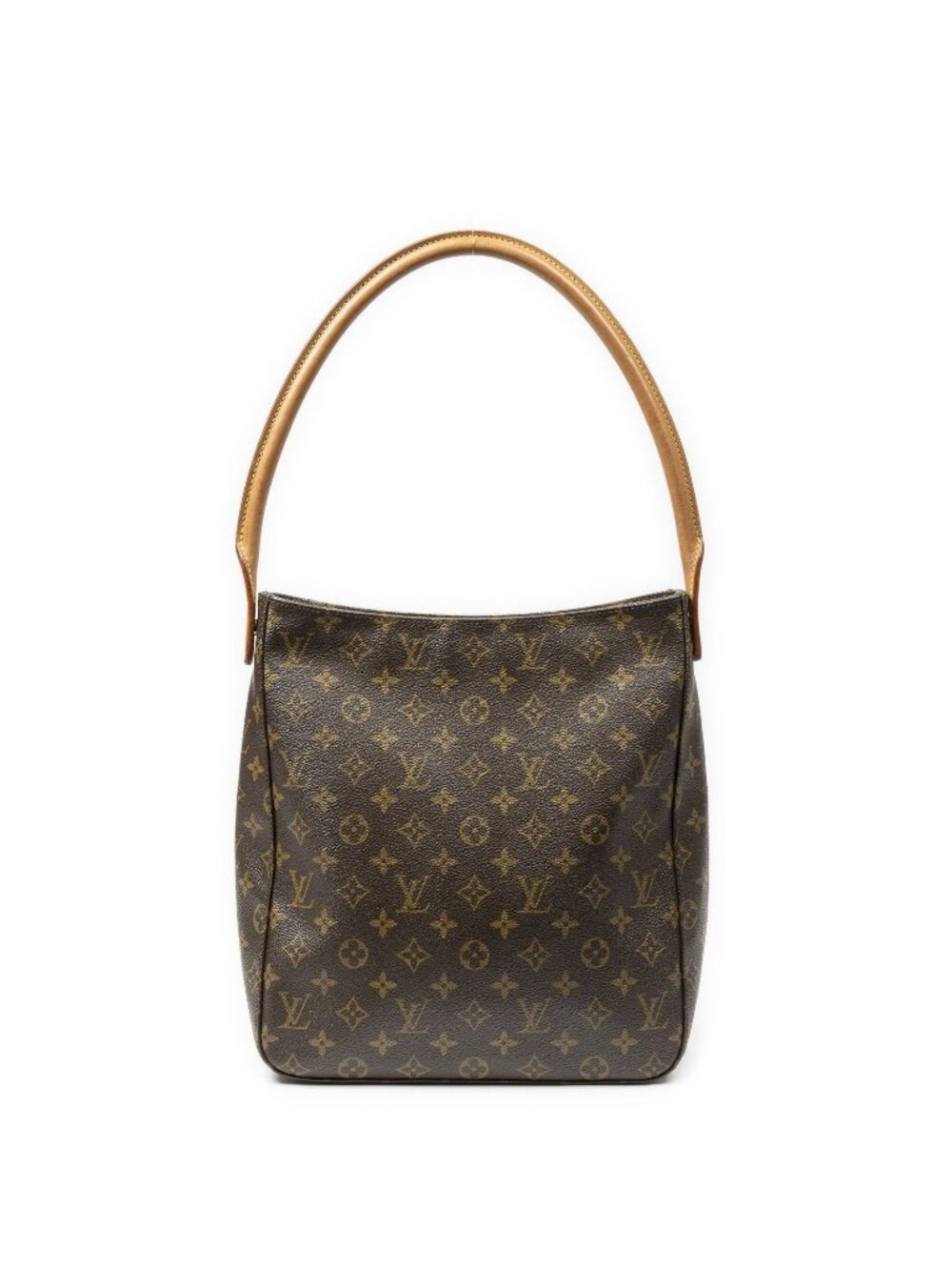 Louis Vuitton Looping Brown Monogram Canvas Shoulder Bag
